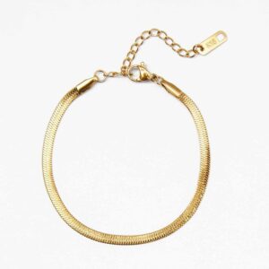 Bahr Sneak Bracelet Stainless Gold