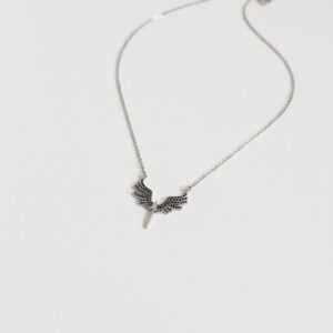 Bahr Phoenix Necklace – Silver Stainless Steel