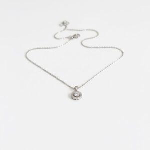 Bahr Elegant Stainless Silver Necklace